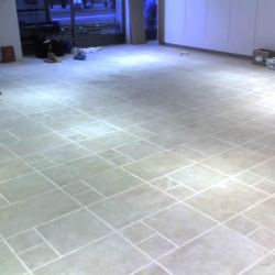 Commercial floor tiling by AJ Tiling Services